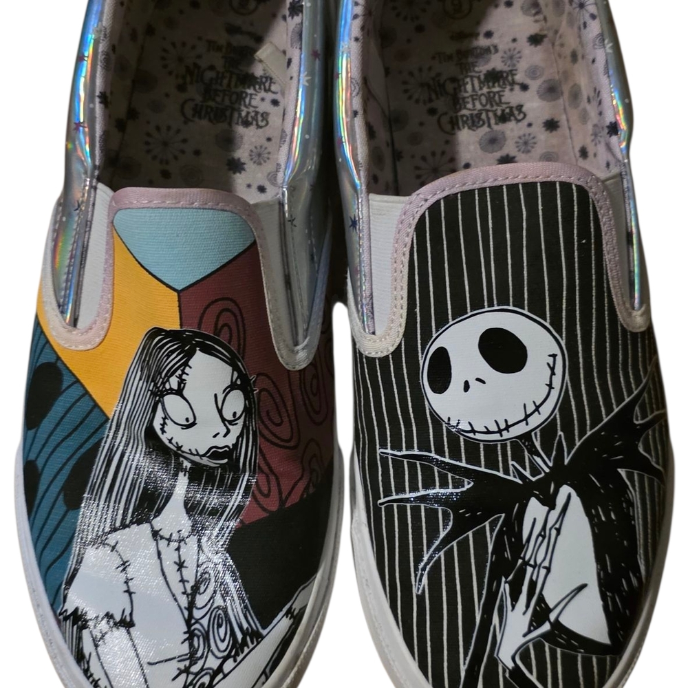 Nightmare Before Christmas Slip-On Shoes